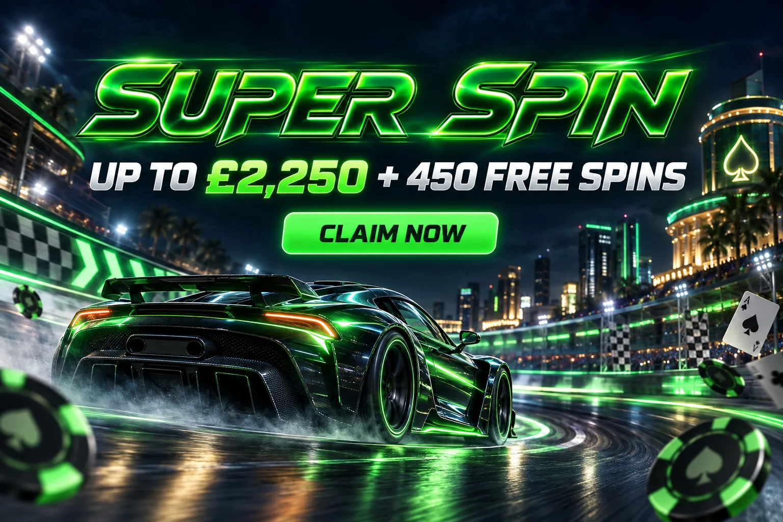 Super Spin casino promotion