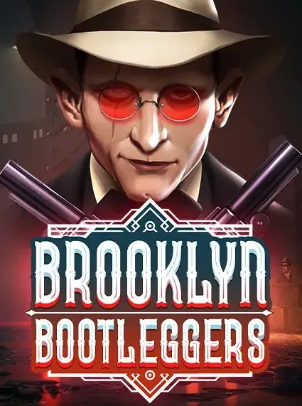 Decorative casino game artwork for Super Spin: Brooklyn Bootleggers