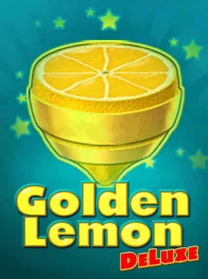 Decorative casino game artwork for Super Spin: Golden Lemon Deluxe